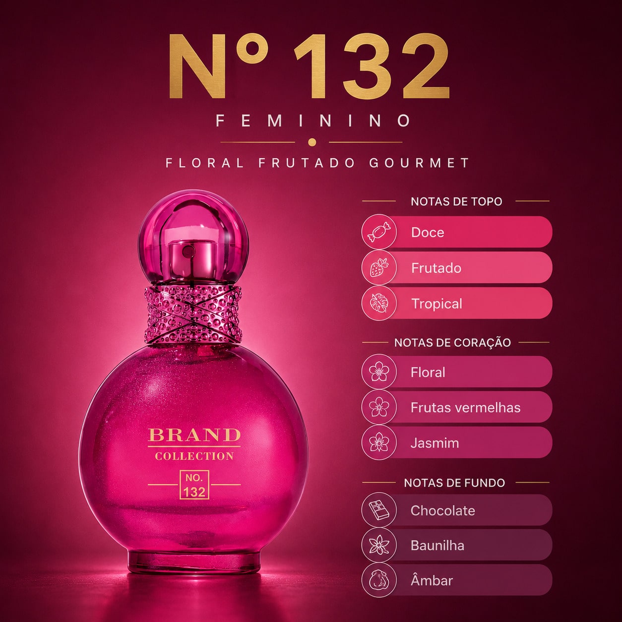 Perfume Brand Collection Nº 132 25ml