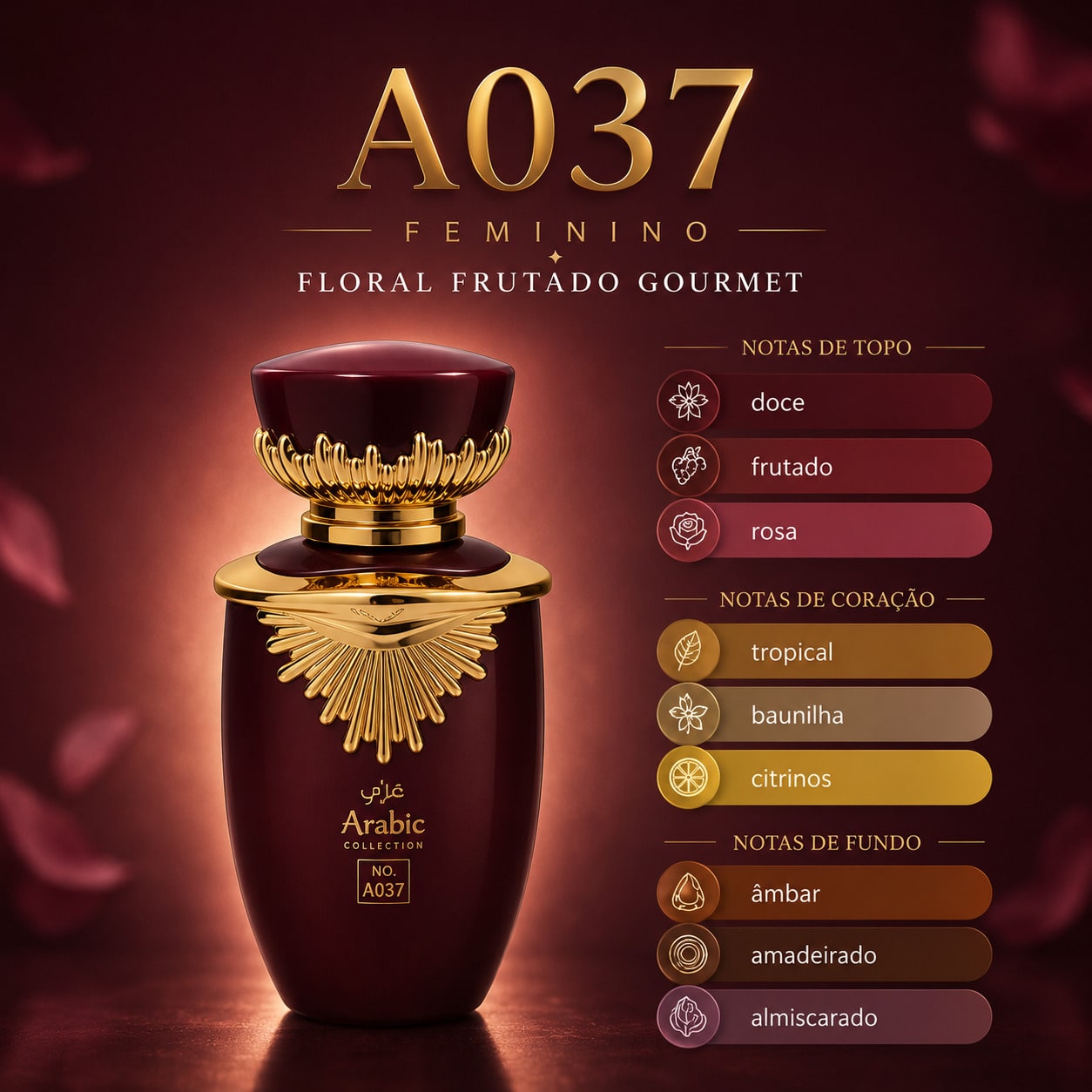 Perfume Arabic Collection Nº 037 25ml