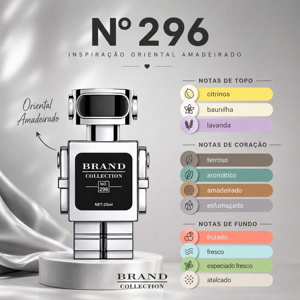 Perfume Brand Collection Nº 296 25ml