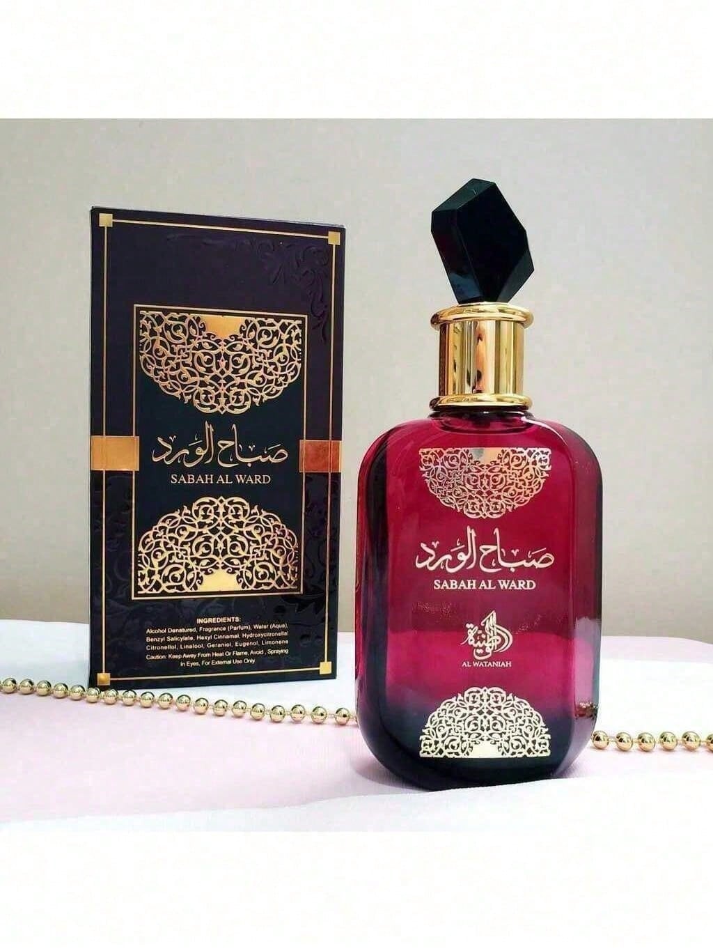 Perfume Feminino Sabah Al Ward 100ml Fragrancia Oriental Floral Intensa